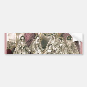 Victorian Brides Bumper Sticker