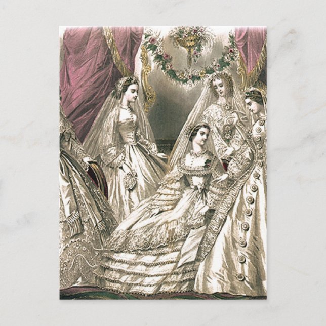 Victorian Brides Postcard (Front)