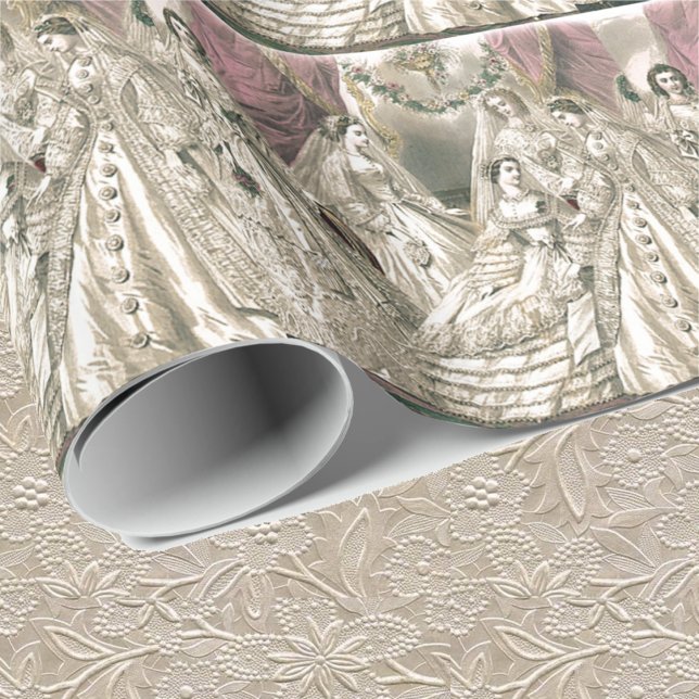 Victorian Brides Wrapping Paper (Creator Uploaded)
