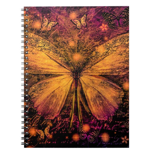 Victorian Butterfly Notebook (Front)