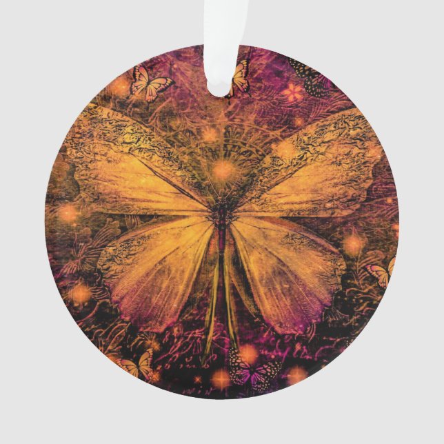 Victorian Butterfly Ornament (Front)