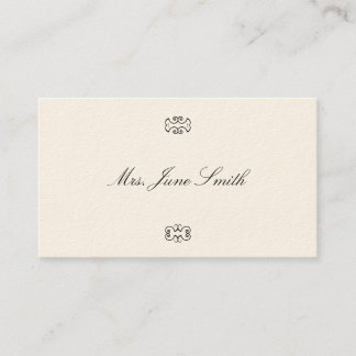 Victorian Calling Cards