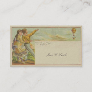 Victorian Calling Cards - Children Balloon