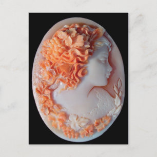 Victorian Cameo Post Card