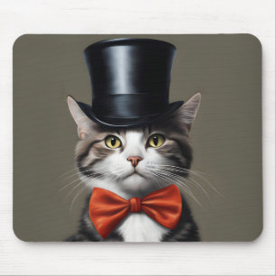 Victorian Cat Mouse Mat