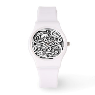 victorian celtic renaissance monogram S Watch