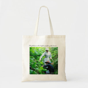 Victorian cheerfulness quote tote bag