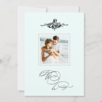 *~* Victorian Cherub PHOTO QR AR6 RSVP Wedding