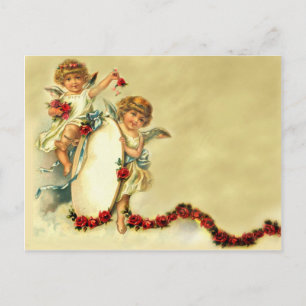 Victorian Cherubs Postcard