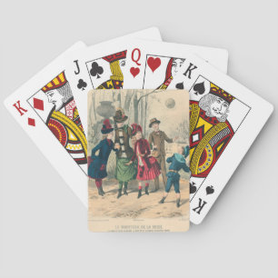 Victorian Children Dress Play Vintage Antique Playing Cards