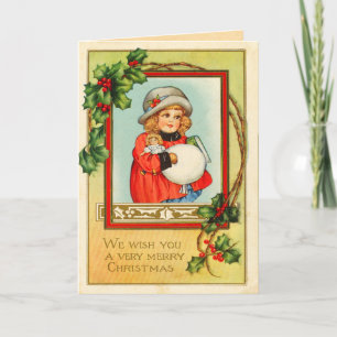 Victorian Christmas Card