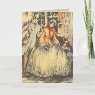 Victorian Christmas Card