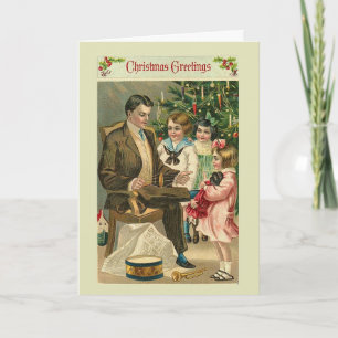 Victorian Christmas card