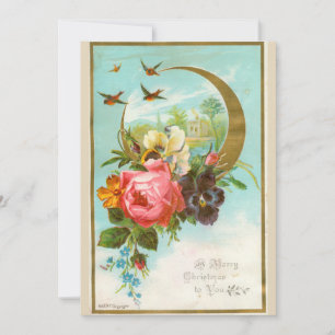 Victorian Christmas card