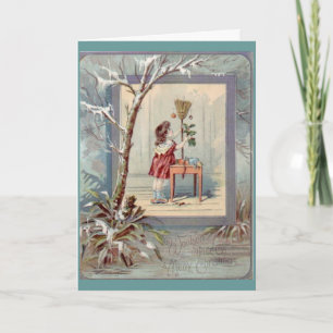 Victorian christmas card