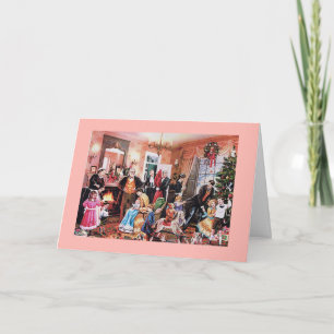 Victorian Christmas Card