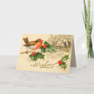 Victorian Christmas Card