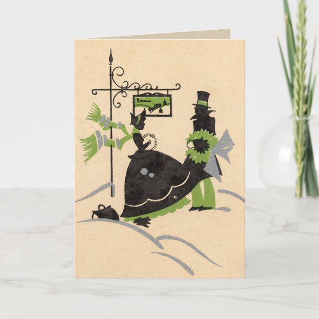 Victorian Christmas Card (Front)