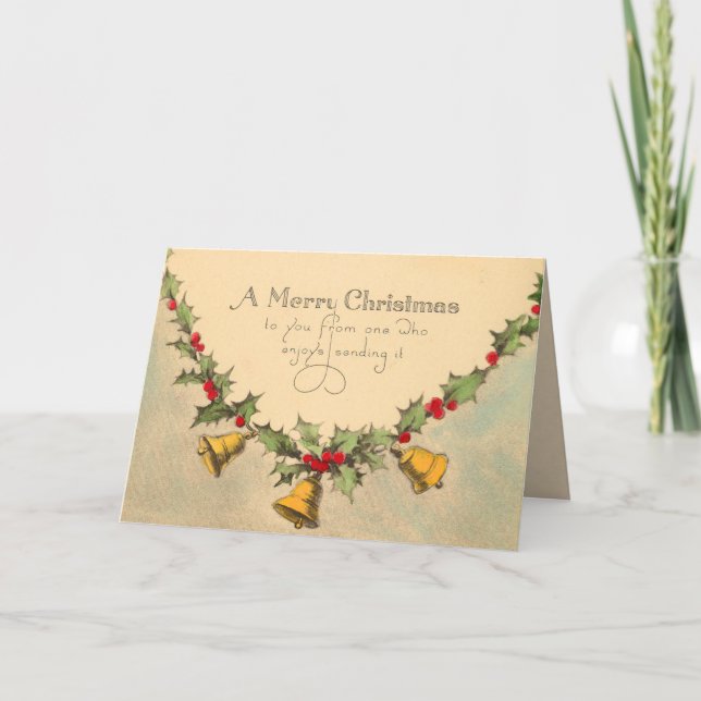 Victorian Christmas Card (Front)