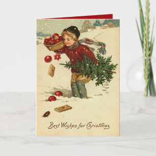 Victorian Christmas Card