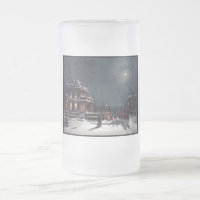 Victorian Christmas Eve Party Winter Carriage