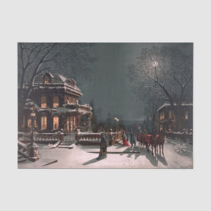 Victorian Christmas Eve Tissue Paper