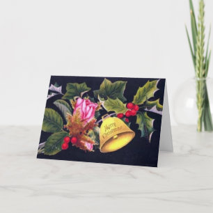 Victorian Christmas Holiday Card