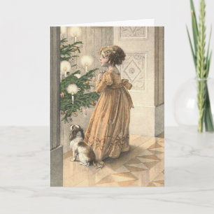 Victorian Christmas Holiday Card