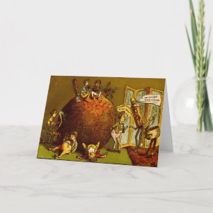 Victorian Christmas Holiday Card