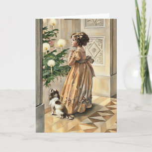 Victorian Christmas  Holiday Card