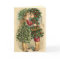 Victorian Christmas Kiss Card
