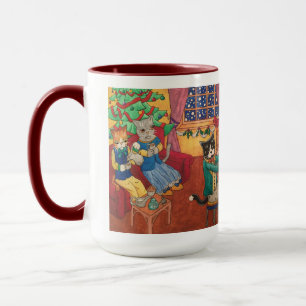 Victorian Christmas Mug
