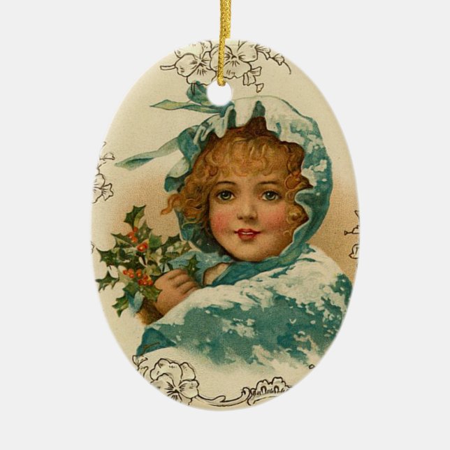 Victorian Christmas Ornament (Front)