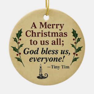 Victorian Christmas Ornament - A Christmas Carol