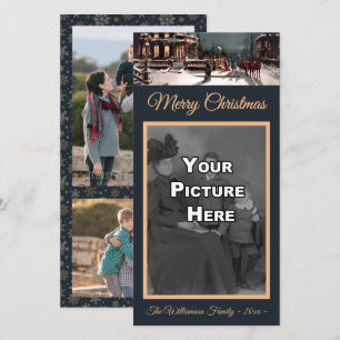 Victorian Christmas Party Photo Card