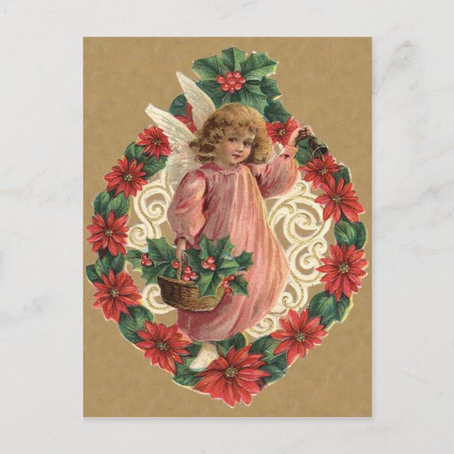 Victorian Christmas Postcard (Front)