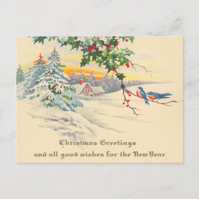 Victorian Christmas Postcards (Front)
