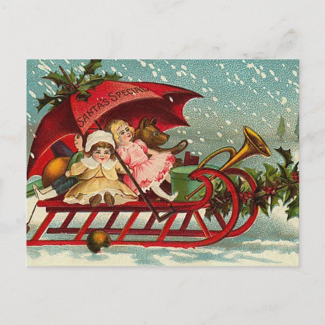 Victorian Christmas Postcards (Front)