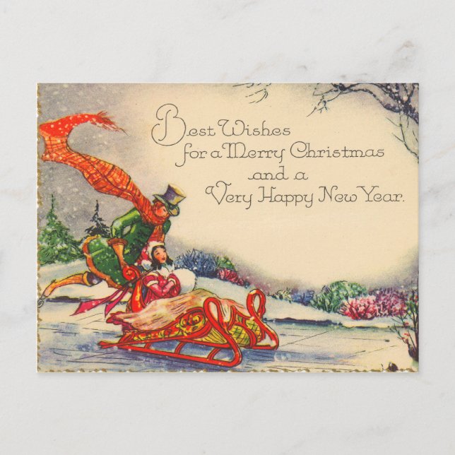 Victorian Christmas Postcards (Front)