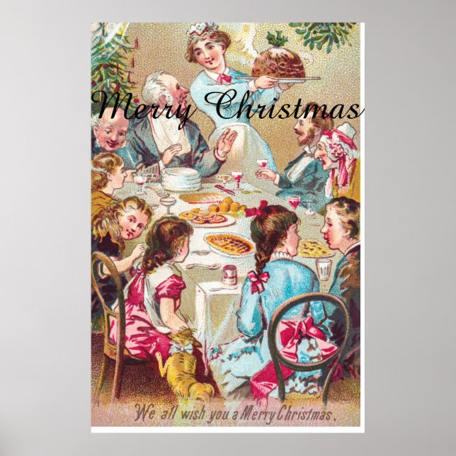 Victorian Christmas Poster (Front)