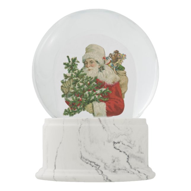 Victorian Christmas Snow Globe (You can customise) (Front)