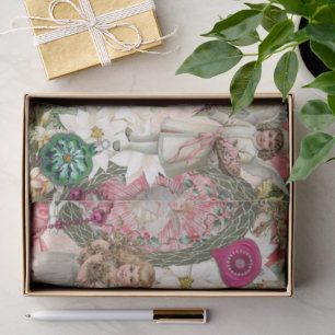 Victorian Christmas Sparkle Tissue Paper