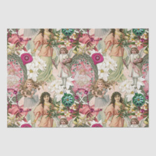 Victorian Christmas Sparkle Tissue Paper