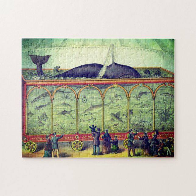 Victorian circus vintage exhibition  jigsaw puzzle (Horizontal)
