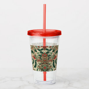 Victorian/Classic/Vintage Christmas Acrylic Tumbler