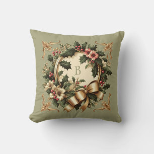 Victorian/Classic/Vintage Christmas Cushion