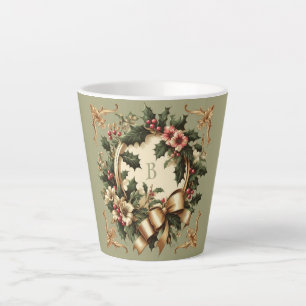 Victorian/Classic/Vintage Christmas Latte Mug