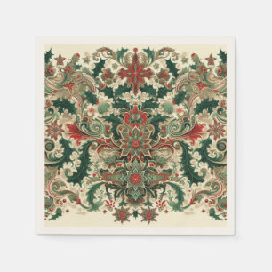 Victorian/Classic/Vintage Christmas Napkin