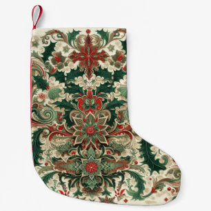 Victorian/Classic/Vintage Christmas Small Christmas Stocking