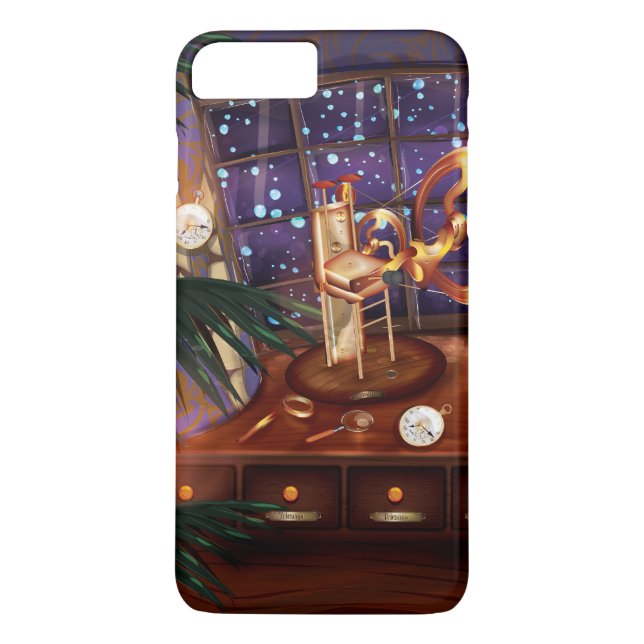 Victorian ClockMaker Workshop Case-Mate iPhone Case (Back)